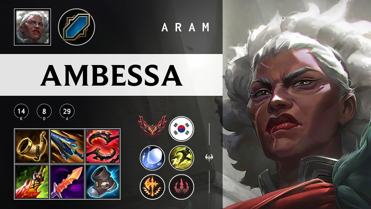 Ambessa ARAM - KR Grandmaster Patch 26.05