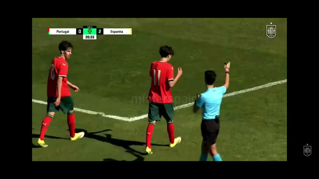Bruno Fernández Martín (011) 🇪🇸⚽🔝🆚 Portugal Sub15 🇵🇹