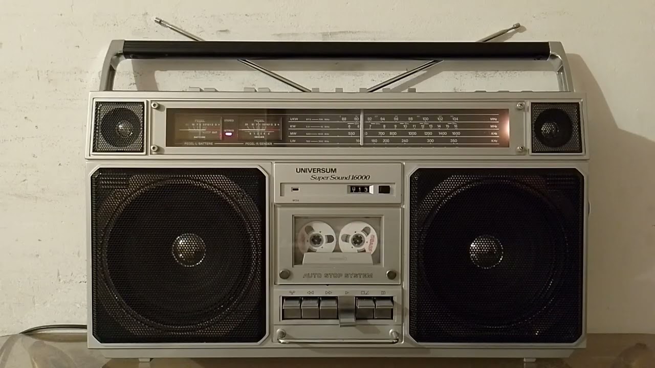 UNIVERSUM  SUPER SOUND 16000 HiFi  STEREO RADIORECORDER