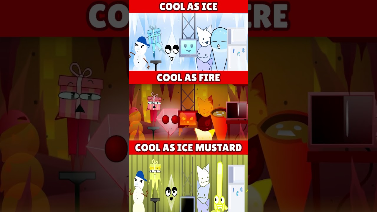 Incredibox Sprunki Cool As Ice VS Fire VS Mustard *MIX VERSION*