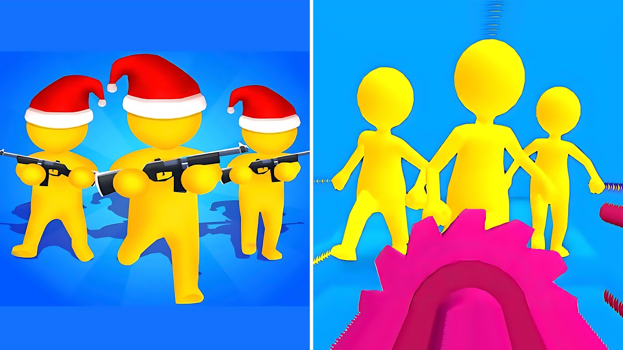 Join Clash 3D Vs Imposter Clash 3D🌈🔥🌈Walkthrough Android IOS 99999 Levels Gameplay GT11
