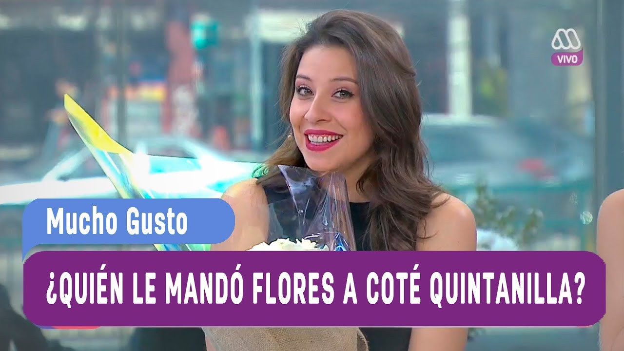 &iquest;Qui&eacute;n le mand&oacute; flores a Cot&eacute; Quintanilla? - Mucho Gusto 2017