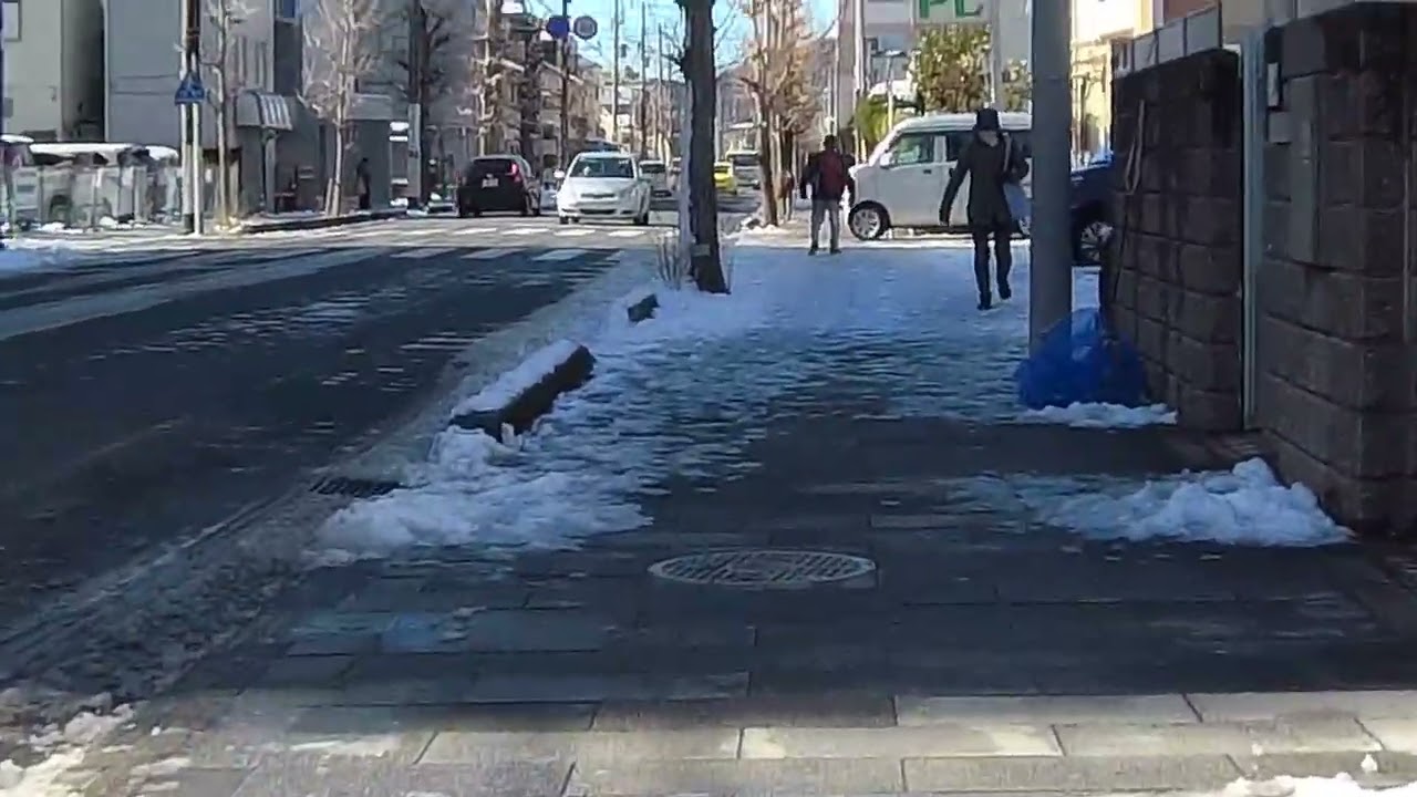 雪道でJoyCart　びっくりの走破性
