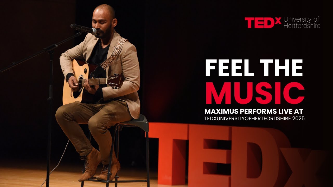 Maximus Singing Performance | #TEDxUniversityofHertfordshire 2025 | UniofHerts
