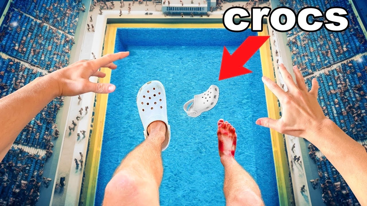 Я попробовал экстремальные водные виды спорта в Crocs!