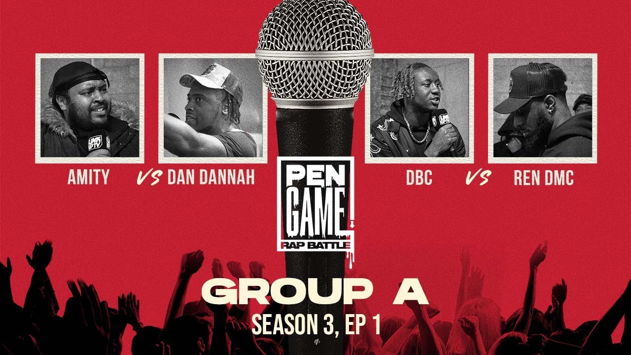 Dan Dannah vs Amity x DBC vs Ren DMC - Pen Game Rap Battle (Season 3 Ep.1) | Link Up TV Originals