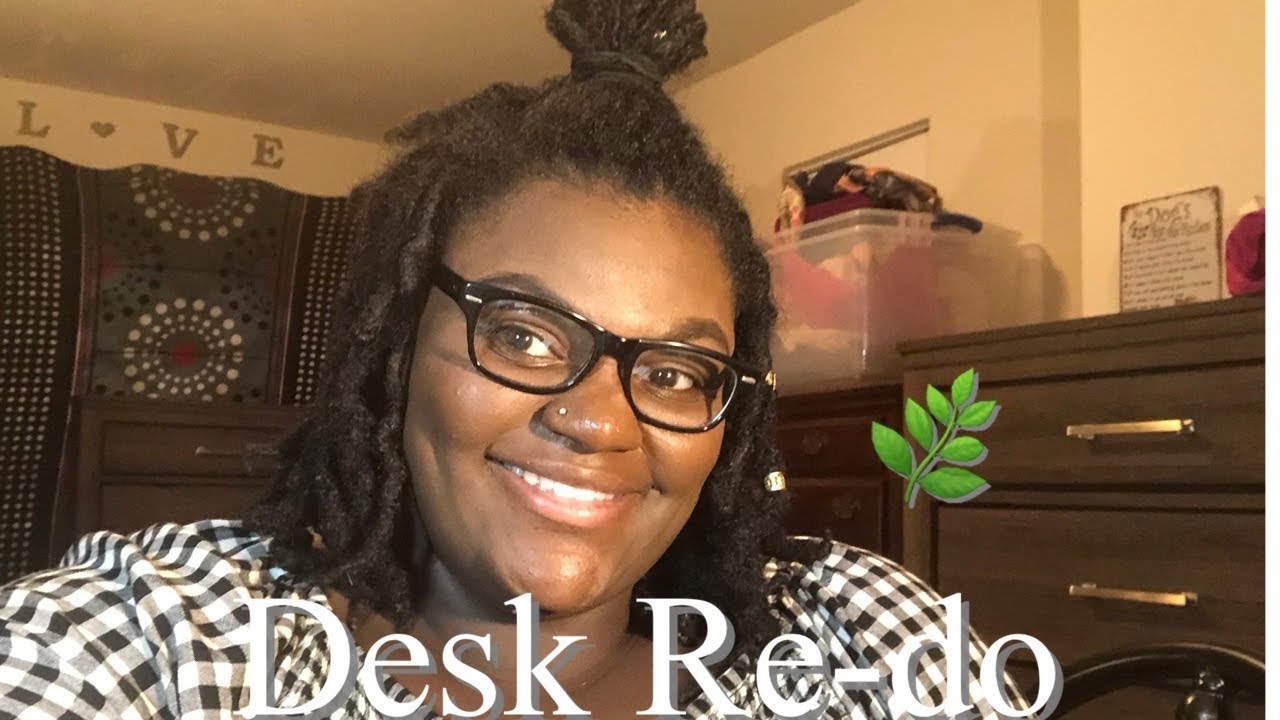 DECLUTTER DESK MAKEOVER/ ORGANIZATION - ITS ME PARIS