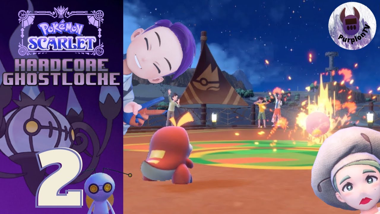 Catching Ghouls and Burning Bugs! - Pokemon Scarlet Hardcore Ghostlocke (Part 2)