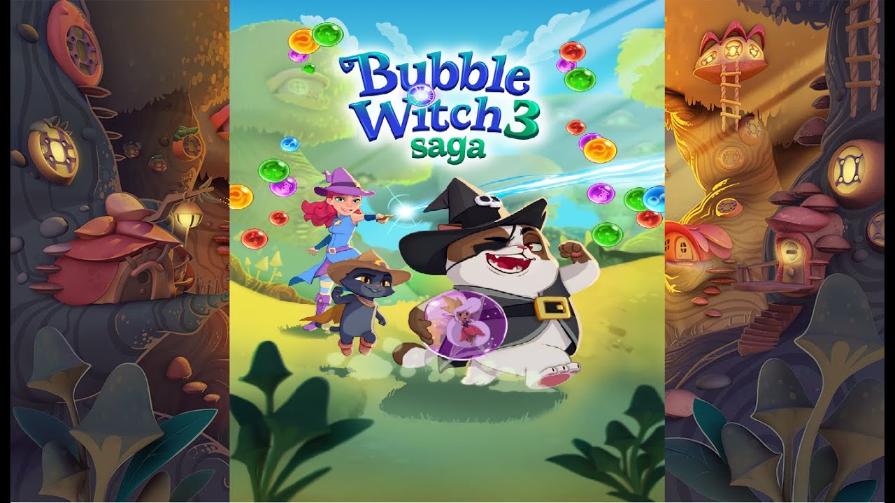 Bubble Witch Saga 3 - Level 604 (Hard Level)