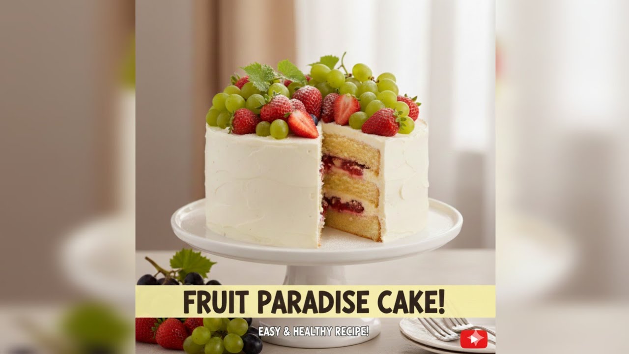 Strawberry Cake | Fruits Cake