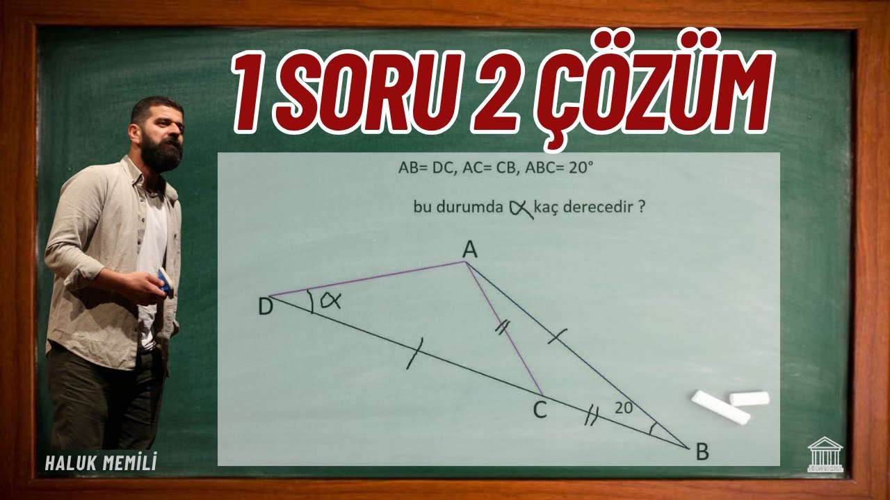 1 Soru 2 Çözüm (Langley Üçgeni)