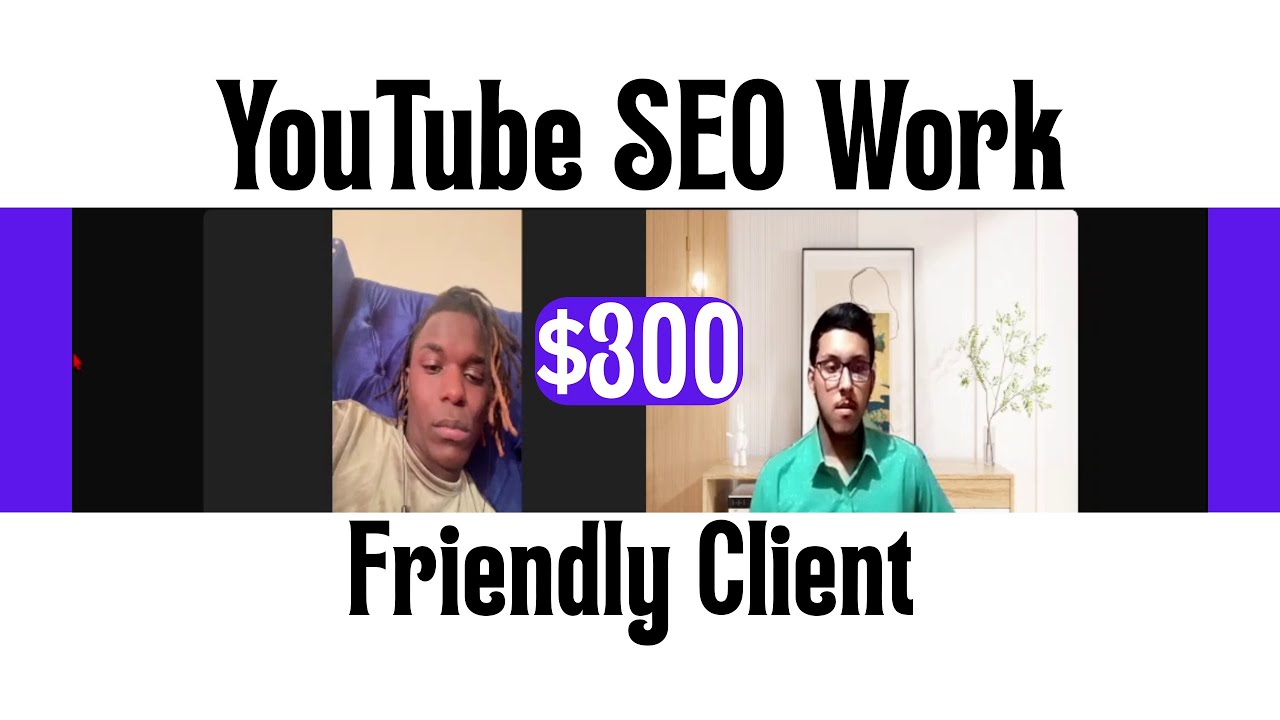 American 🇺🇸 Client Meeting | How To Do YouTube SEO Buyer Interview