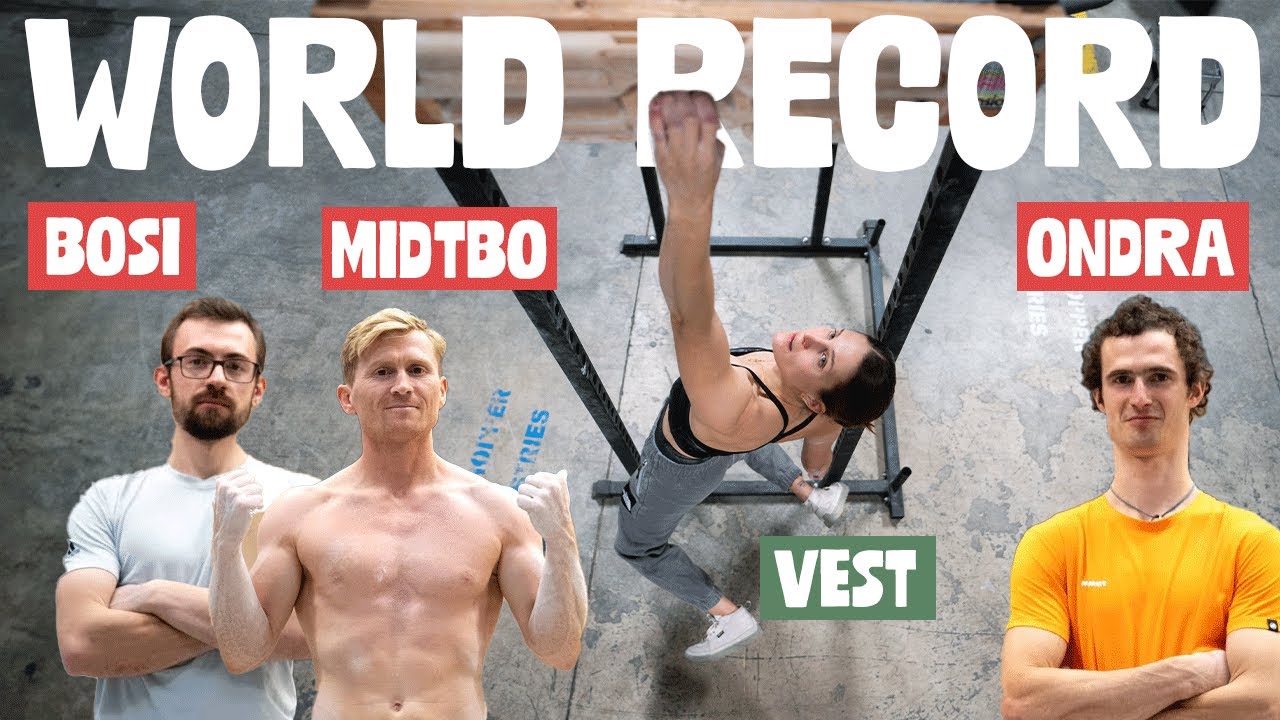 Breaking The WORLD RECORD For Finger Strength? ft. Magnus Midtbo