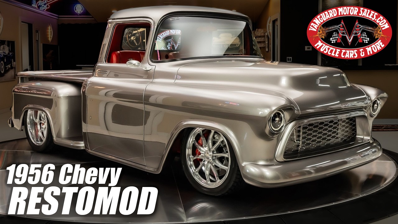 Продается отреставрированный Chevrolet 3100 1956 года выпуска, Vanguard Motor Sales #2855