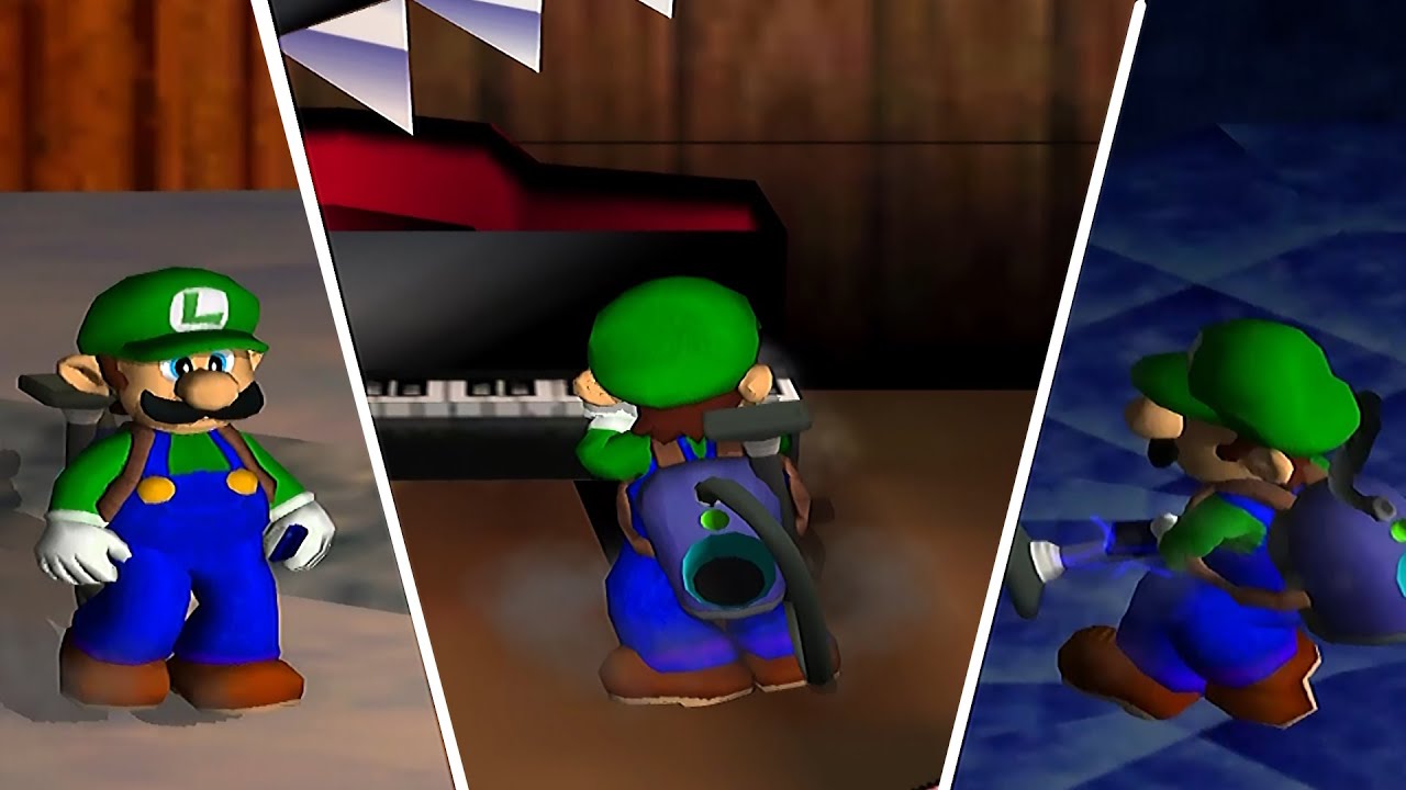 SM64 on LUIGI'S MANSION - Project Reality (Luigi's Mansion Mod)