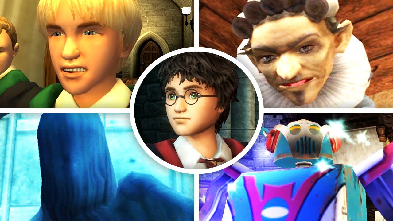 HARRY POTTER AND THE PRISONER OF AZKABAN (PS2) - All Bosses & Ending (4K 60FPS)