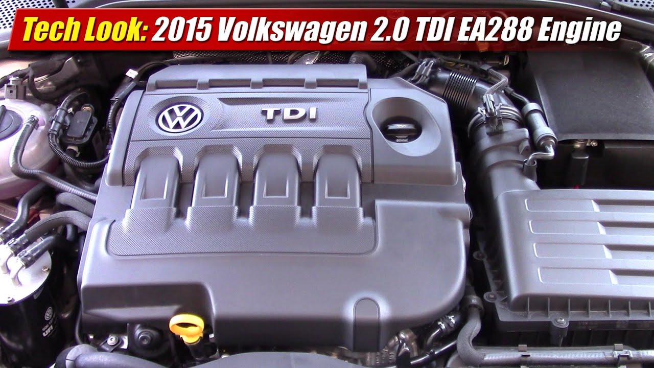 Tech Look: 2015 Volkswagen 2.0 TDI EA288 Engine