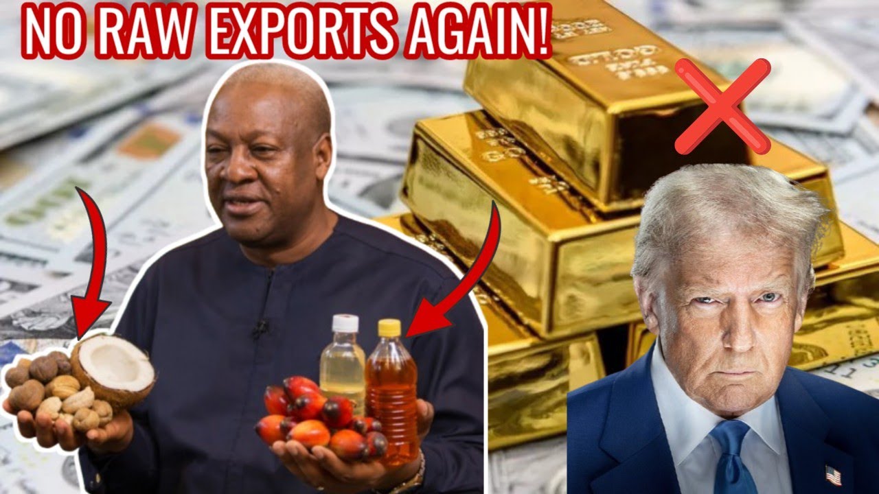 Breaking: Ghana Bans Raw Cashew, Shea, Coconut & Oil Palm Exports — Here’s Why
