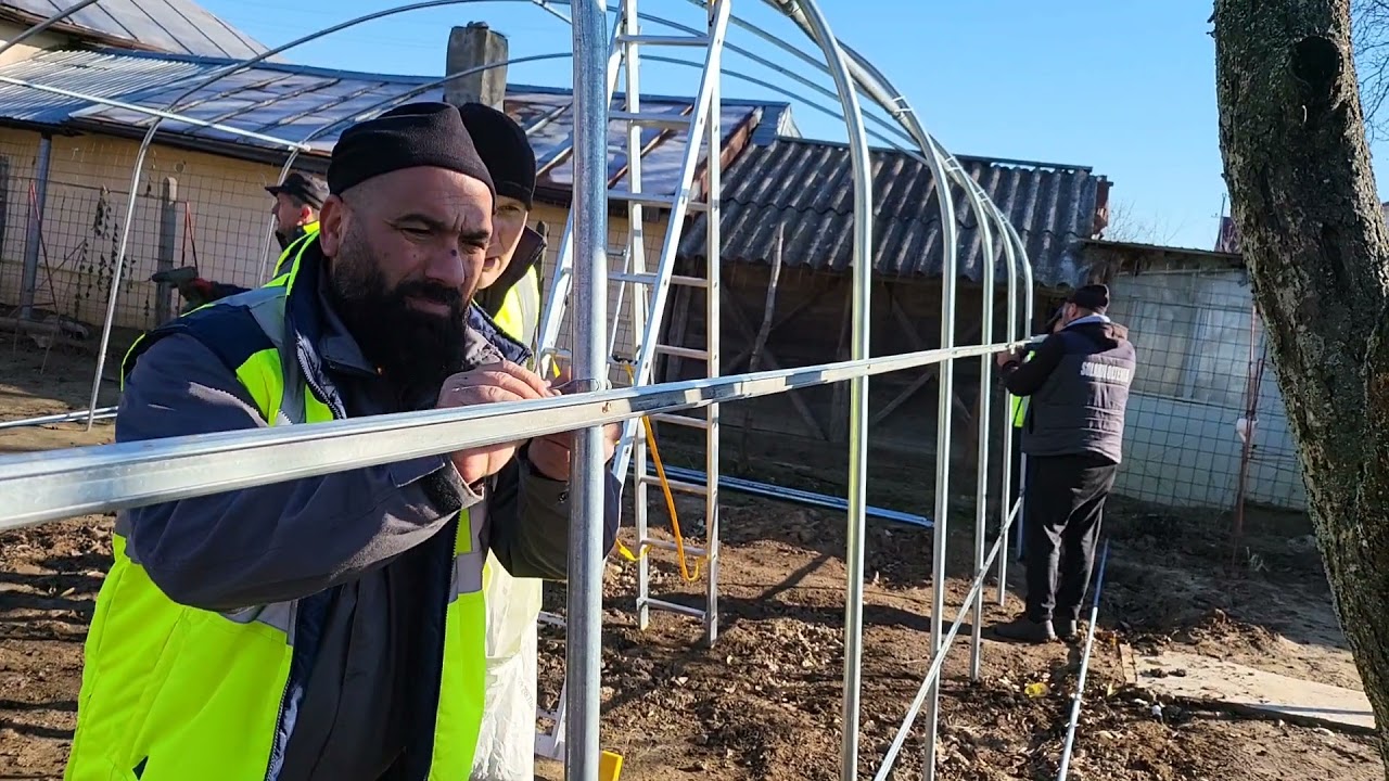 Montaj solar de 6m lățime de la SOLARII OLTENIA partea 2