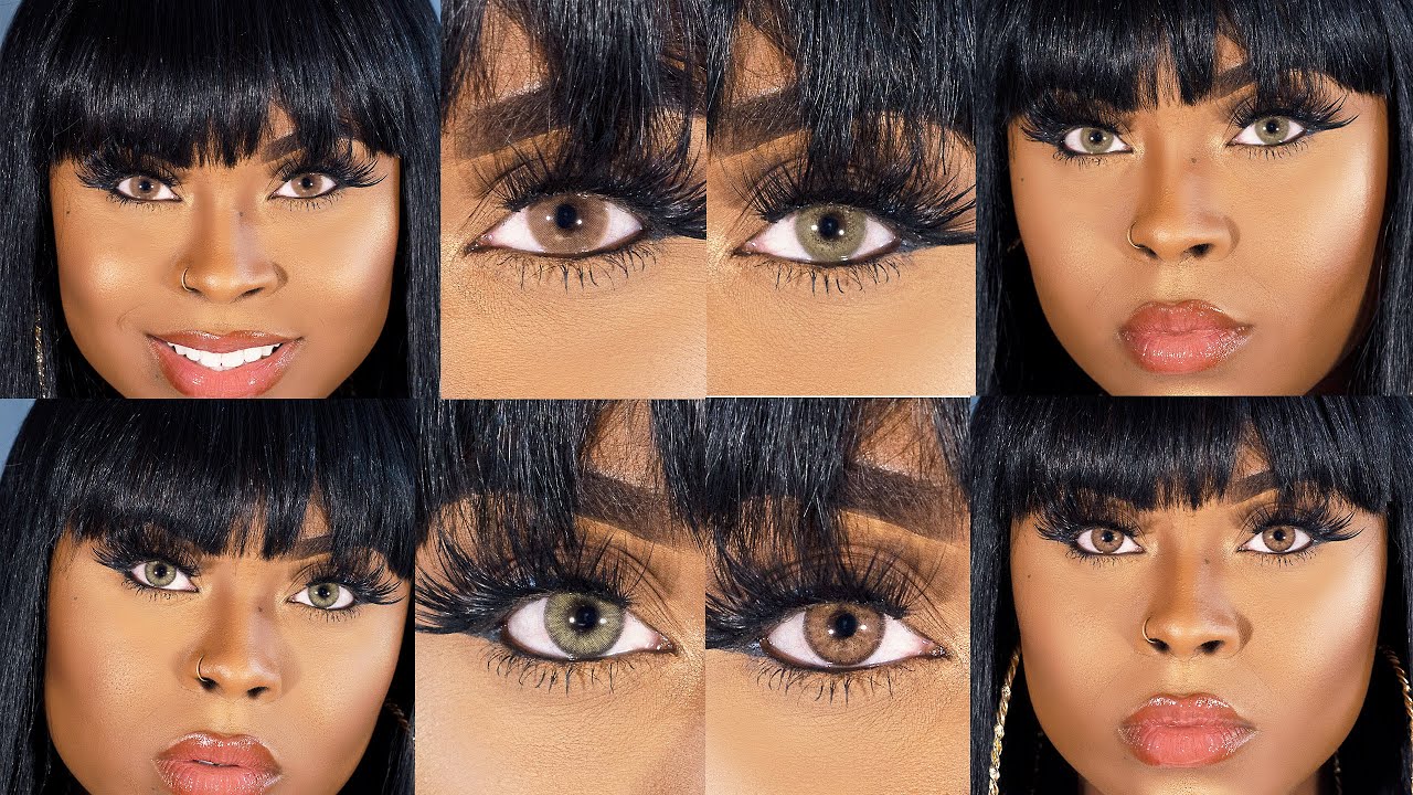 💜 VERY NATURAL AFFORDABLE Colored Contact lenses for Dark eyes | OPULENT LENSES | w/Promo code