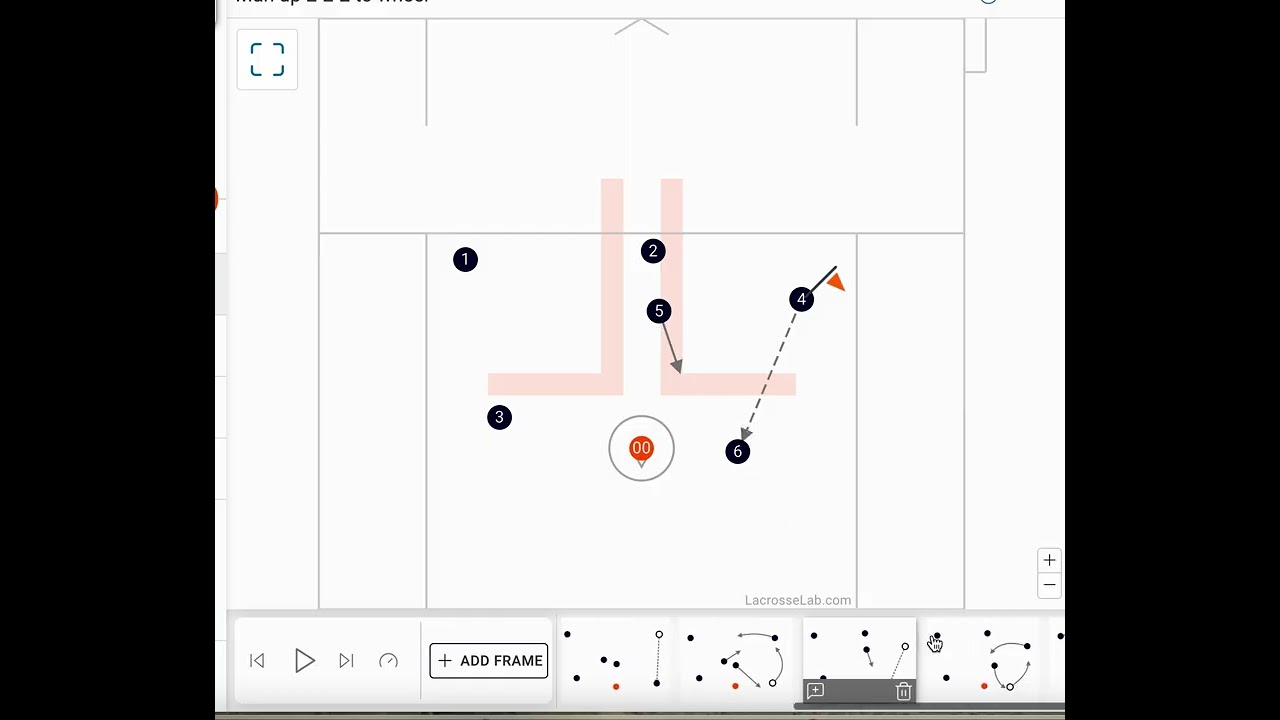 Lacrosse Man Up - 2 2 2 to 3 3