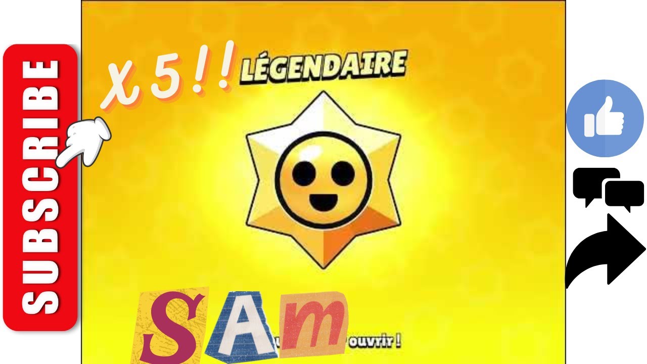 5 PRIX STARS L&Eacute;GENDAIRES ! - BRAWL STARS #1 - LE TWILZIEN