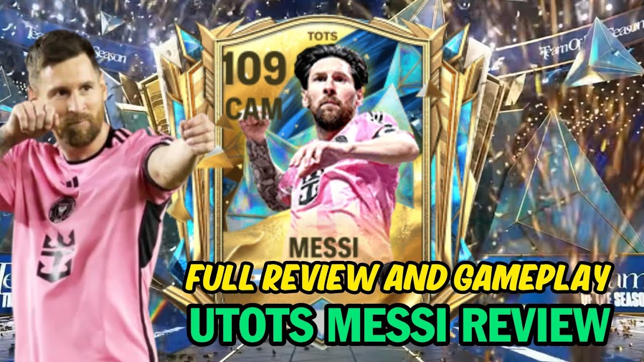 UTOTS 109 Messi is UNSTOPPABLE! 🔥 | FC Mobile Review