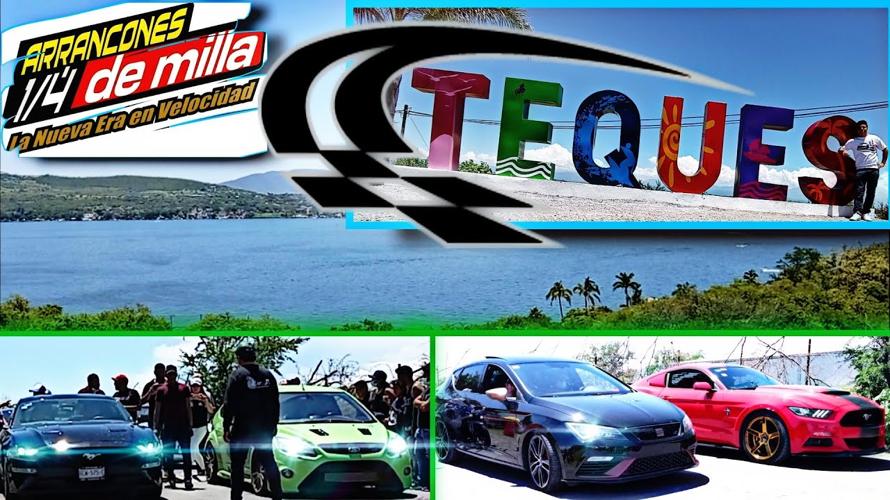NOS LANZAMOS A LOS ARRANCONES 1/4 DE MILLA A 🏝️ TEQUESQUITENGO MORELOS  🏁🚗🔥💨