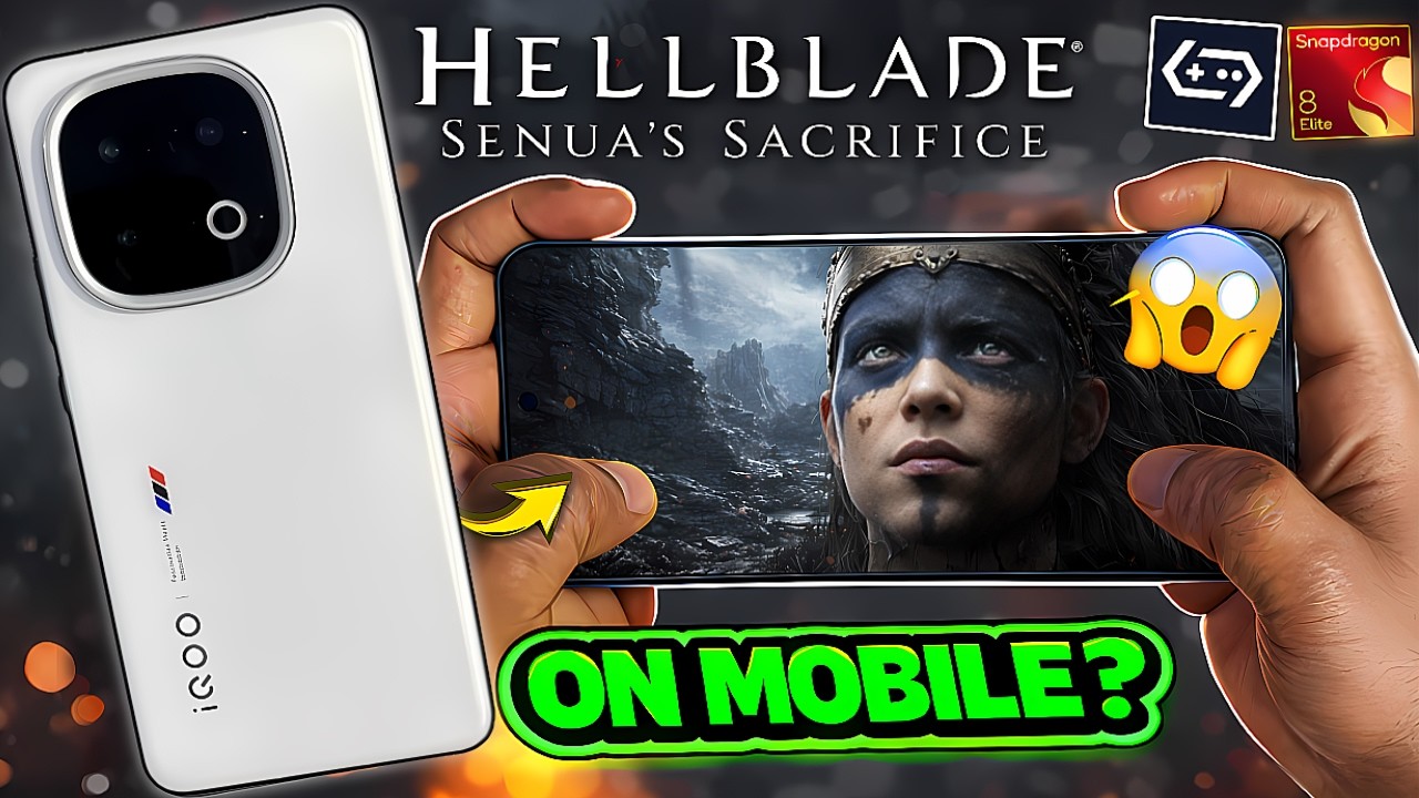 Hellblade: Senua's Sacrifice on MOBILE 😱 | Snapdragon 8 Elite PC Emulation FPS Test 🔥