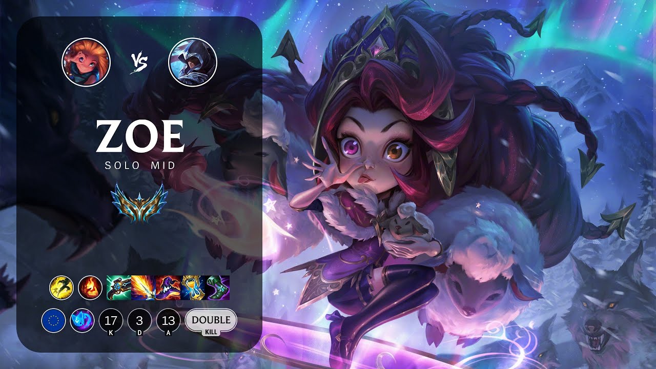 Zoe Mid vs Talon - EUW Challenger Patch 14.4