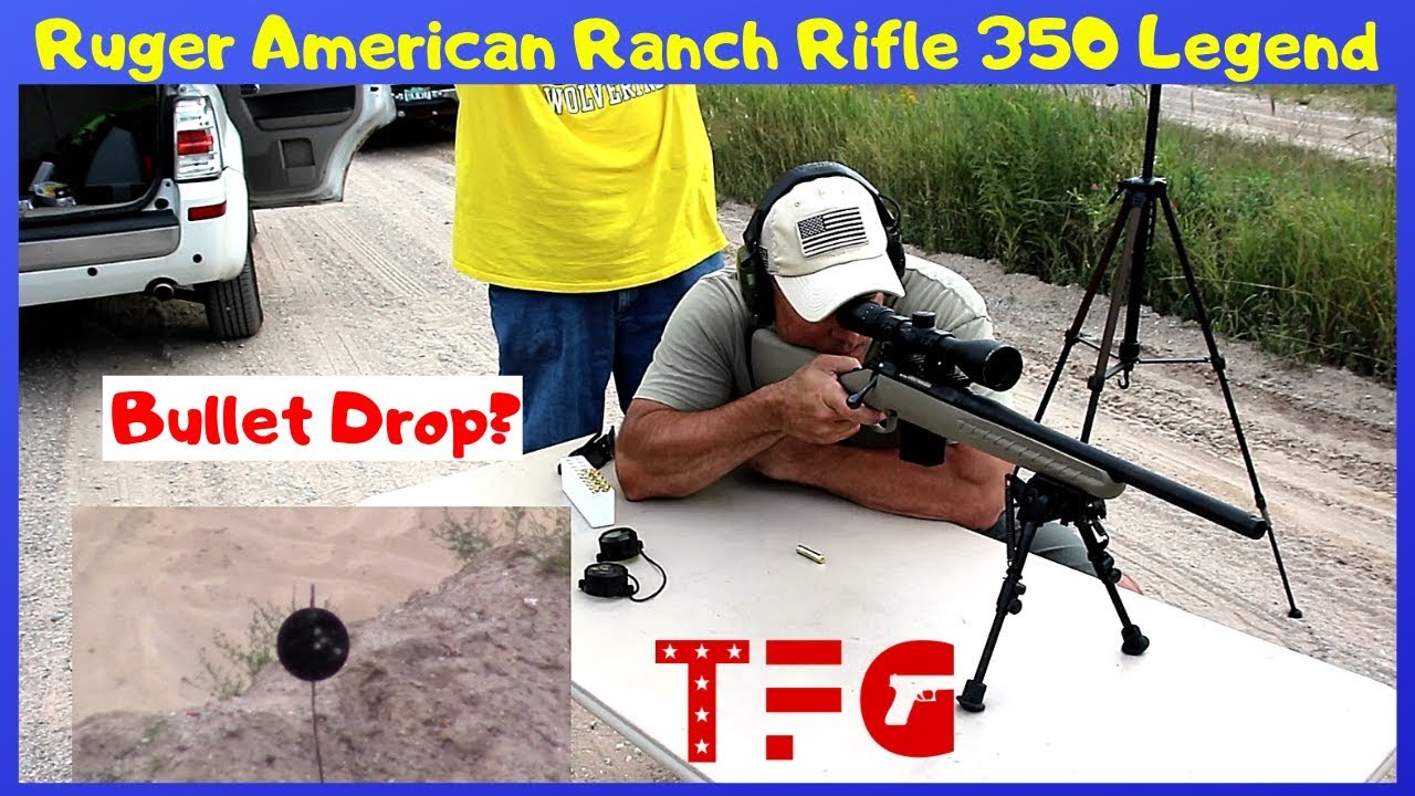 Ruger American Ranch Rifle in 350 Legend (What Bullet Drop?) - TheFirearmGuy