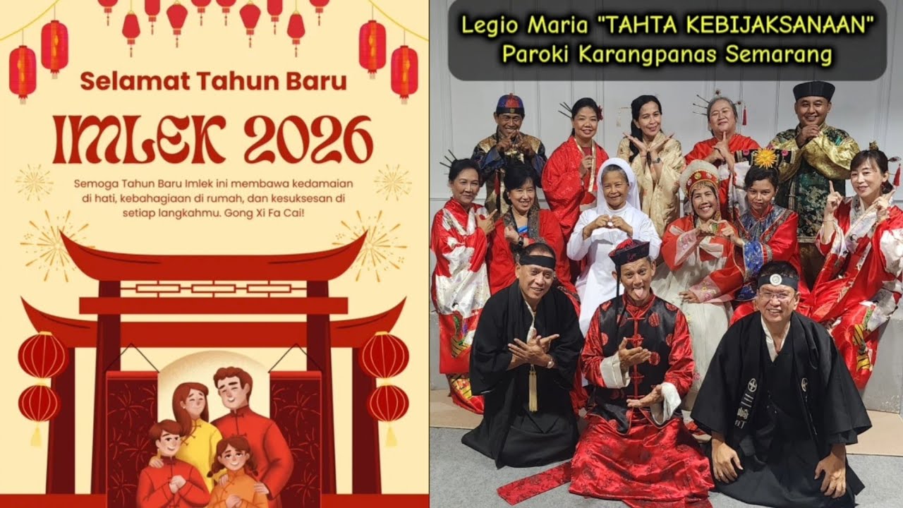 SPECIAL BEST MOMENT IMLEK 2026 - LEGIO MARIA TAHTA KEBIJAKSANAAN PAROKI KARANGPANAS SEMARANG