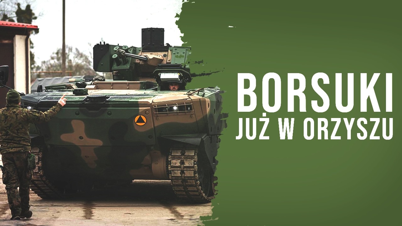 Zawiszacy przywitali pierwsze BWP Borsuk