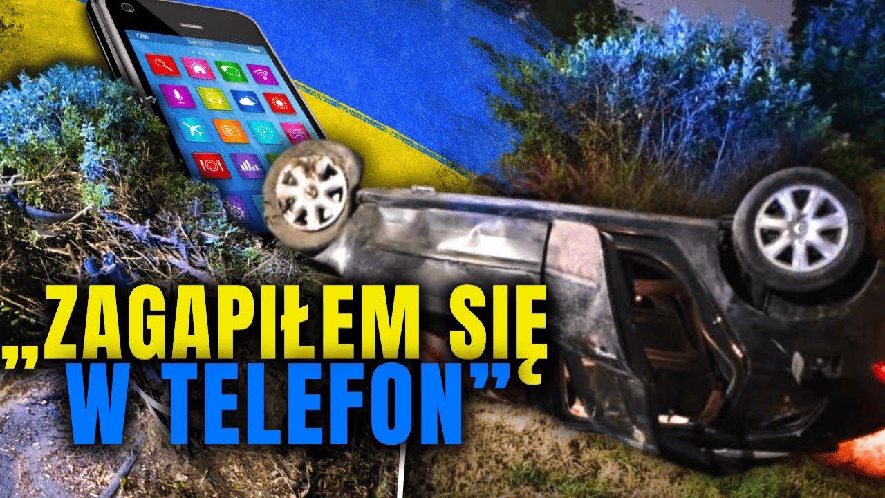 Młody Ukrainiec wyrwał drzewo z KORZENIAMI | Wiadomości Drogowe Flesz #4