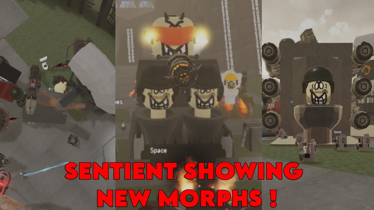 SENTIENT SHOWING NEW MORPHS ! (Strange Bathtub war)