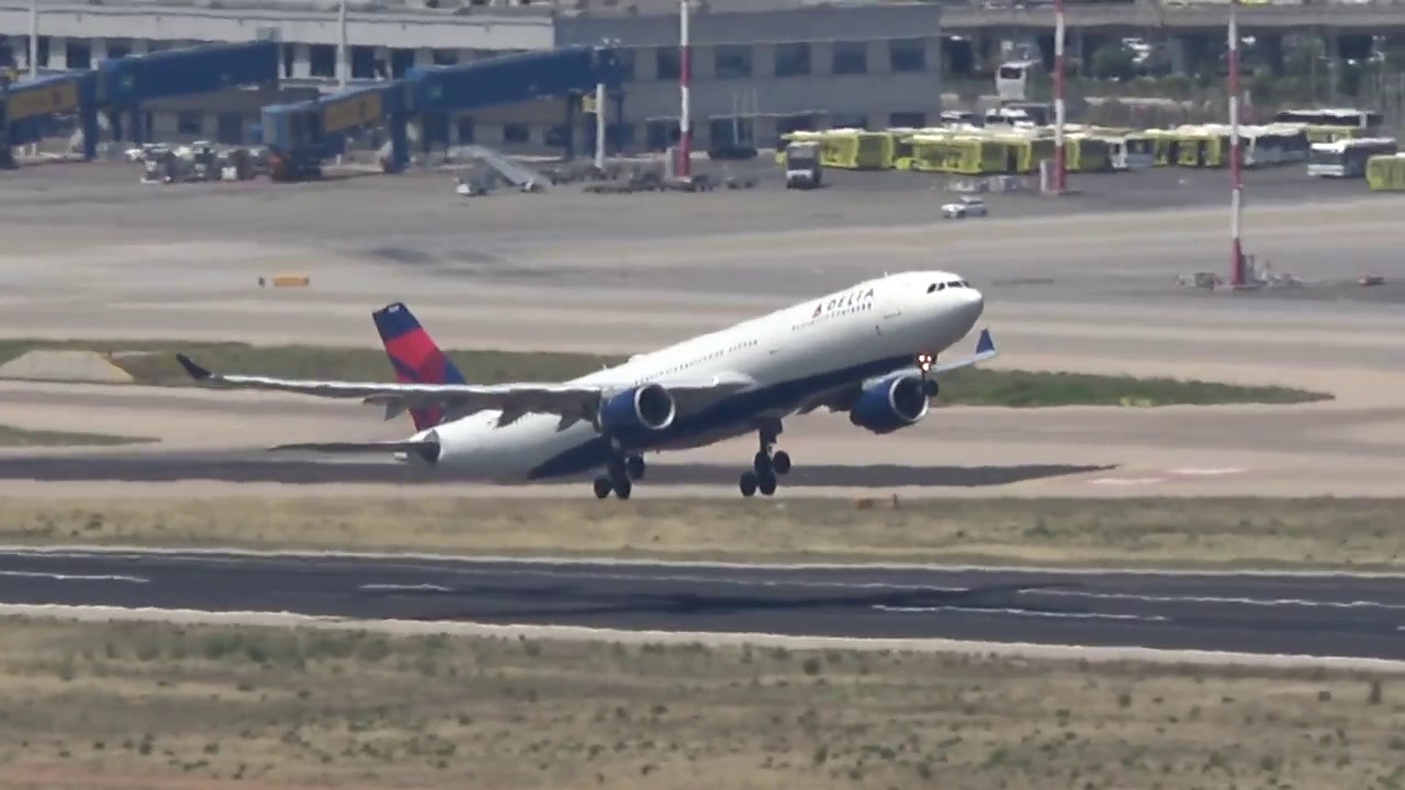 Heavy airliners in Athens International Airport Sunday morning 03/06/2018