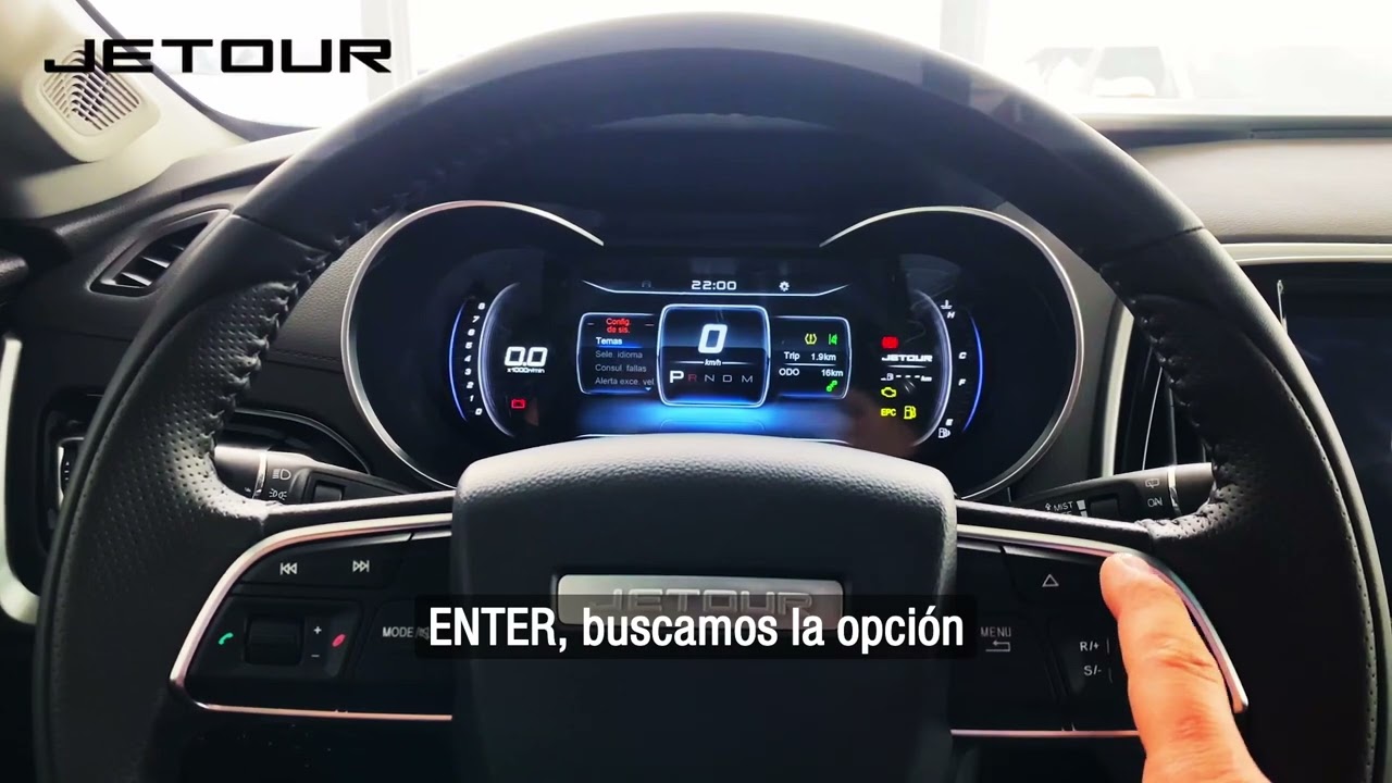 ¿Cómo restablecer el trip o el odómetro en una #Jetour X70?