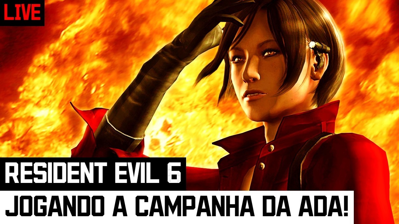 O FINAL DE JAKE, O FILHO DO WESKER! + CAMPANHA DA ADA | Resident Evil 6 pela primeira vez AO VIVO