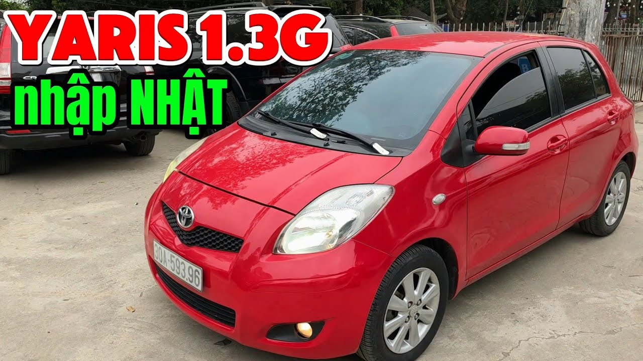 Toyota Yaris 1.3G nhập Nhật 2009 | Vẻ đẹp cổ điển, màu đỏ rực rỡ