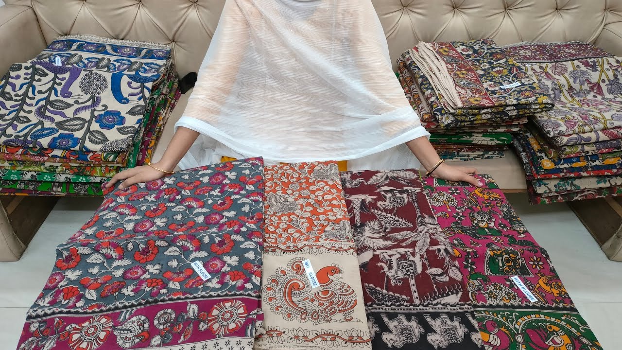 🙏8341904104🙏different types of kalamkari cotton sarees in chirala wholesale 