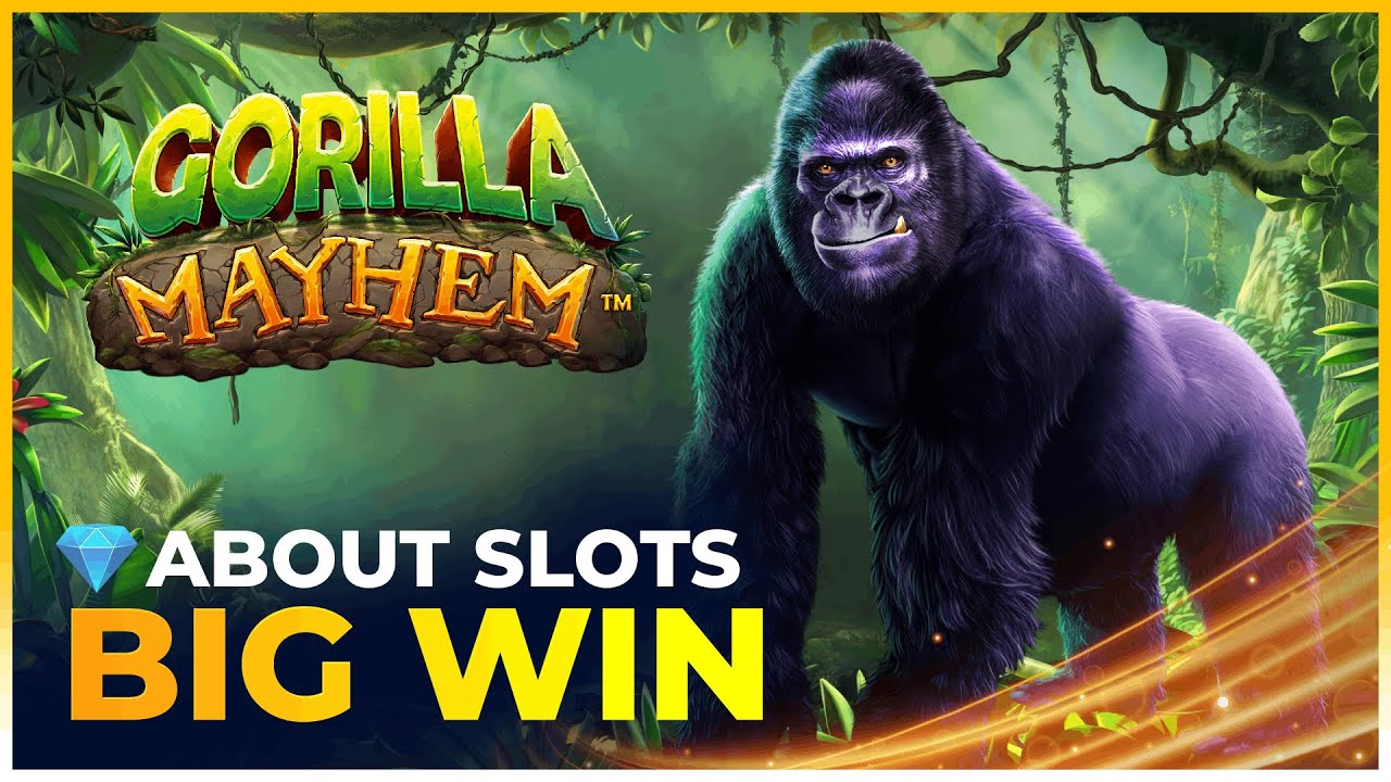 🌟BIG WIN 1680X on GORILLA MAYHEM! 🌟COMMUNITY SLOT WIN!🌟