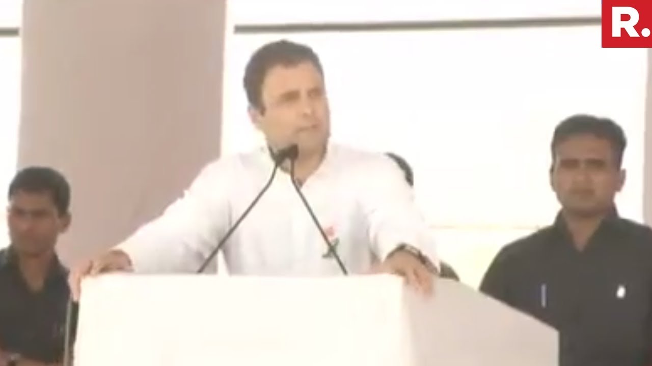 Rahul Gandhi's All Out Attack On PM Narendra Modi In Gulbarga | Full Speech