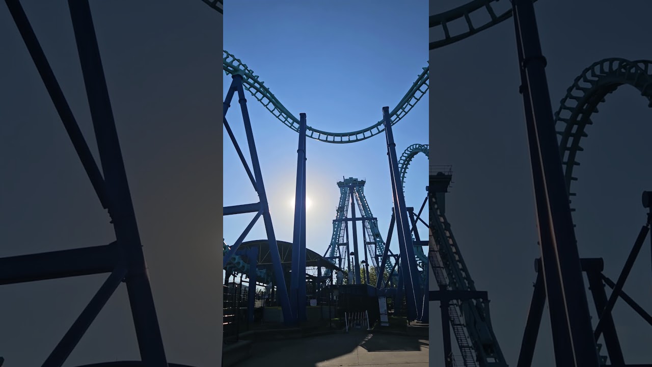 Invertigo October 2025 Kings Island #kingsisland #invertigo #sixflags