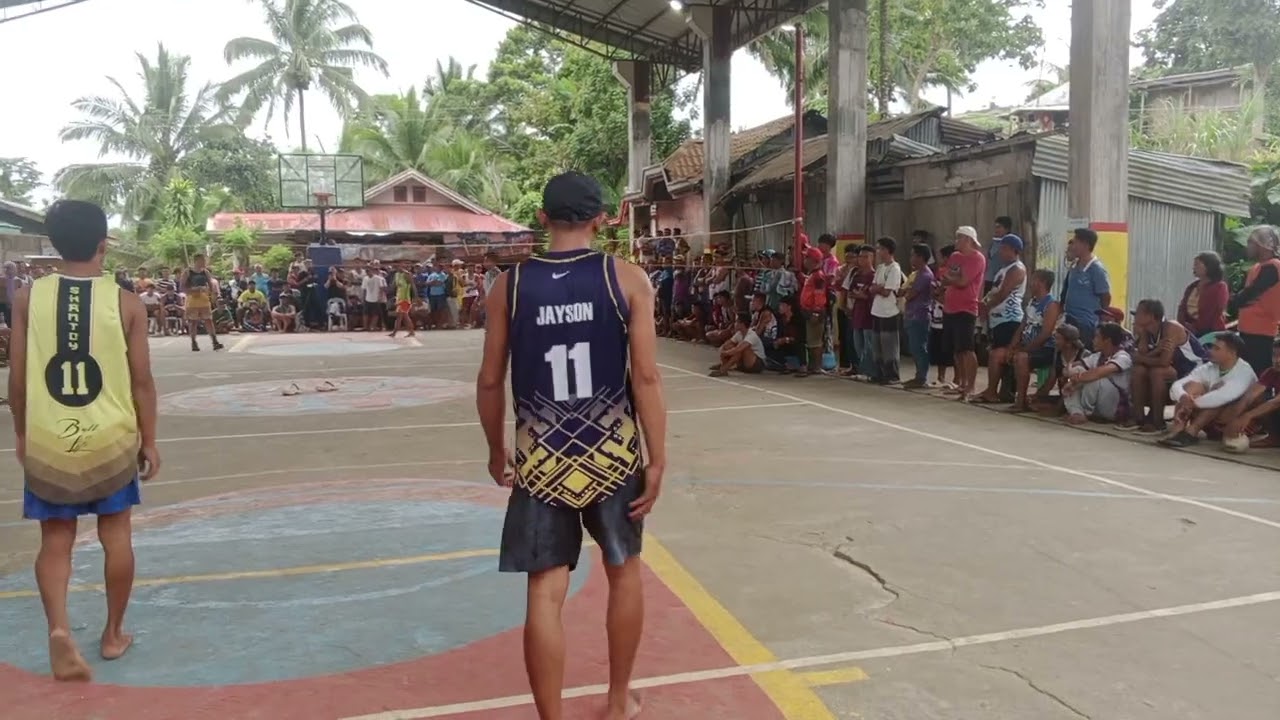 Game2 regie jovel hapon vs jobert kulapo jayson , brgy catolohan semifinal
