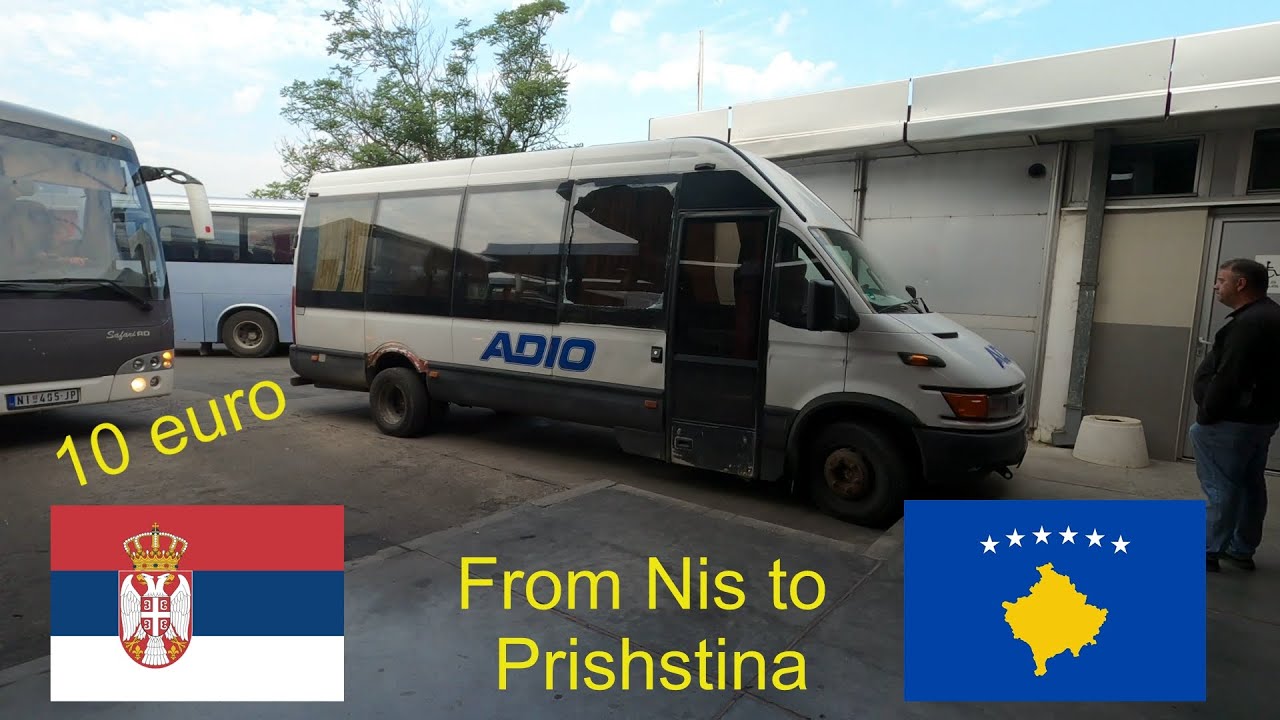 From Nis Serbia 🇸🇰 to Prishtina Kosovo 🇧🇦 in 10 euro marshrutka bus - What a ride 😂