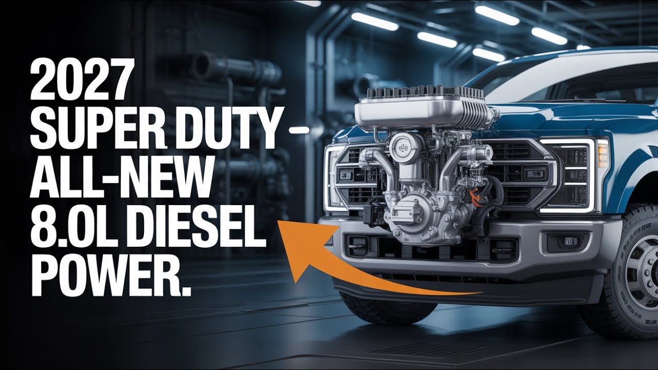 Will The 2027 Super Duty Be Powered By An 8.0L Diesel