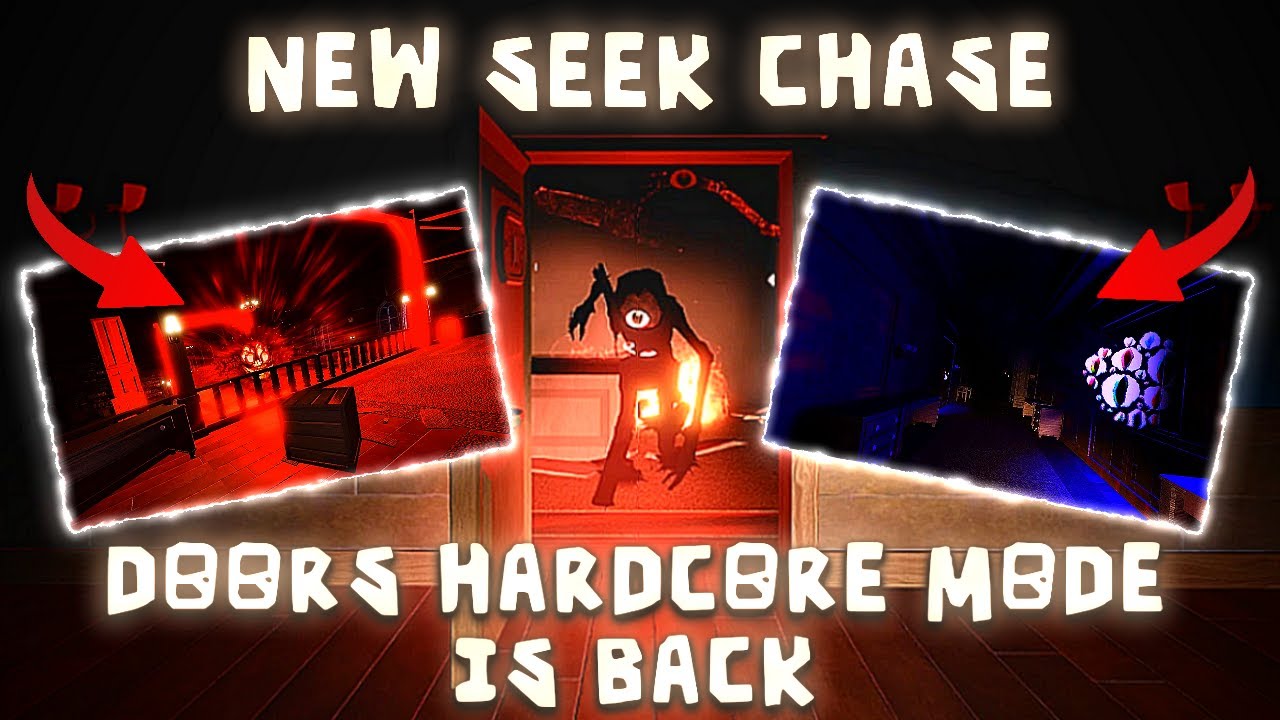 I Tried DOORS NEW HARDCORE MODE Update in Roblox | New Updated Seek Chase in Doors Hardcore Mode