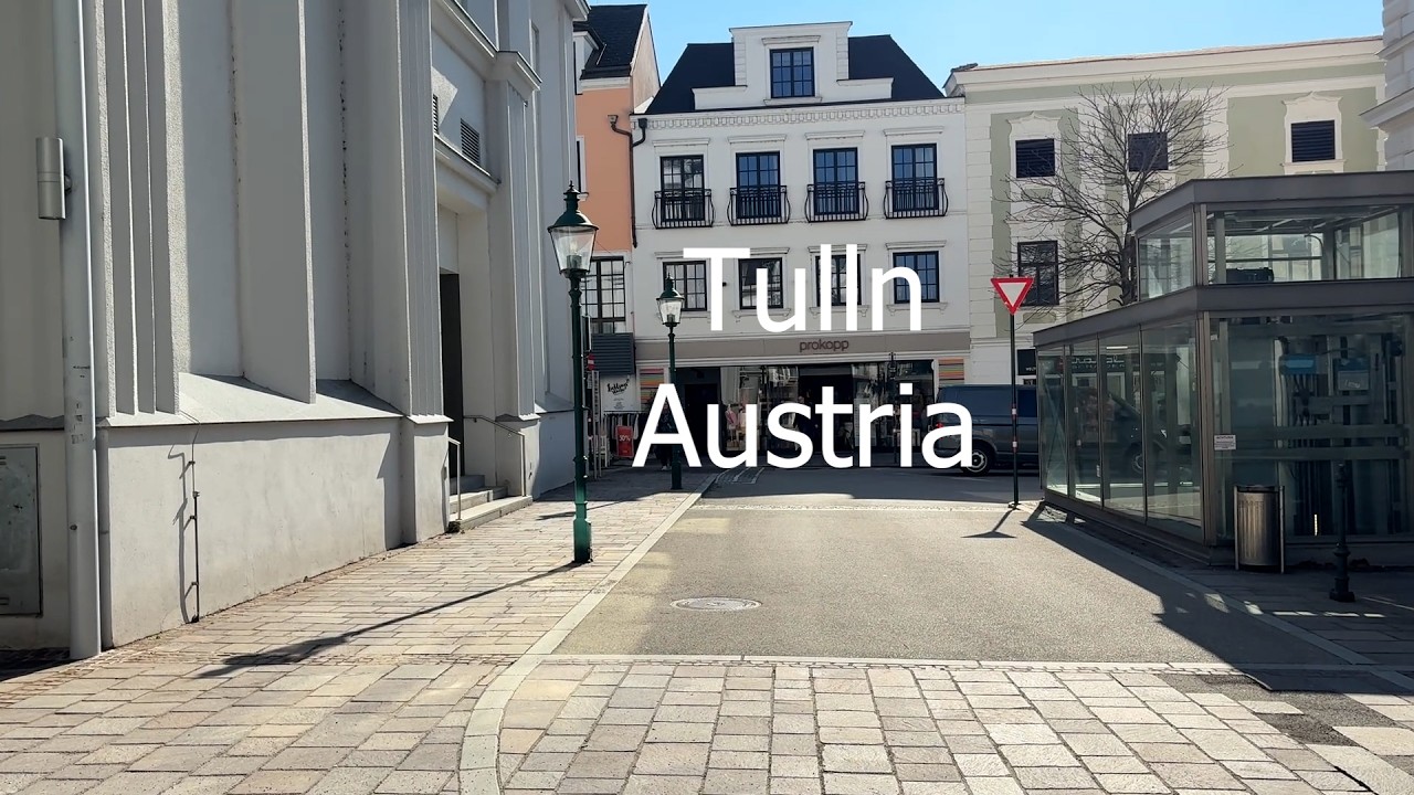 A Peaceful Walk Through Tulln, Austria | Danube & Hidden Gems
