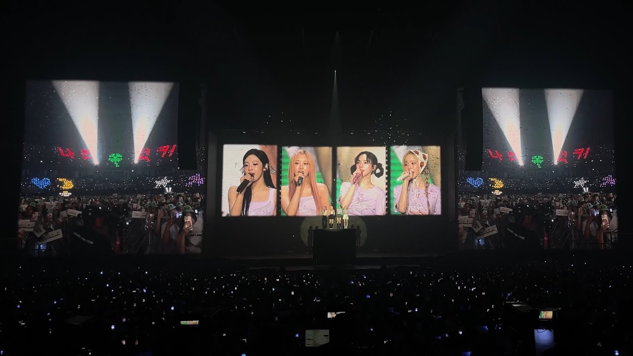 240928 aespa synk : Parallel line in bangkok day 1 melody ending Thai MYs project