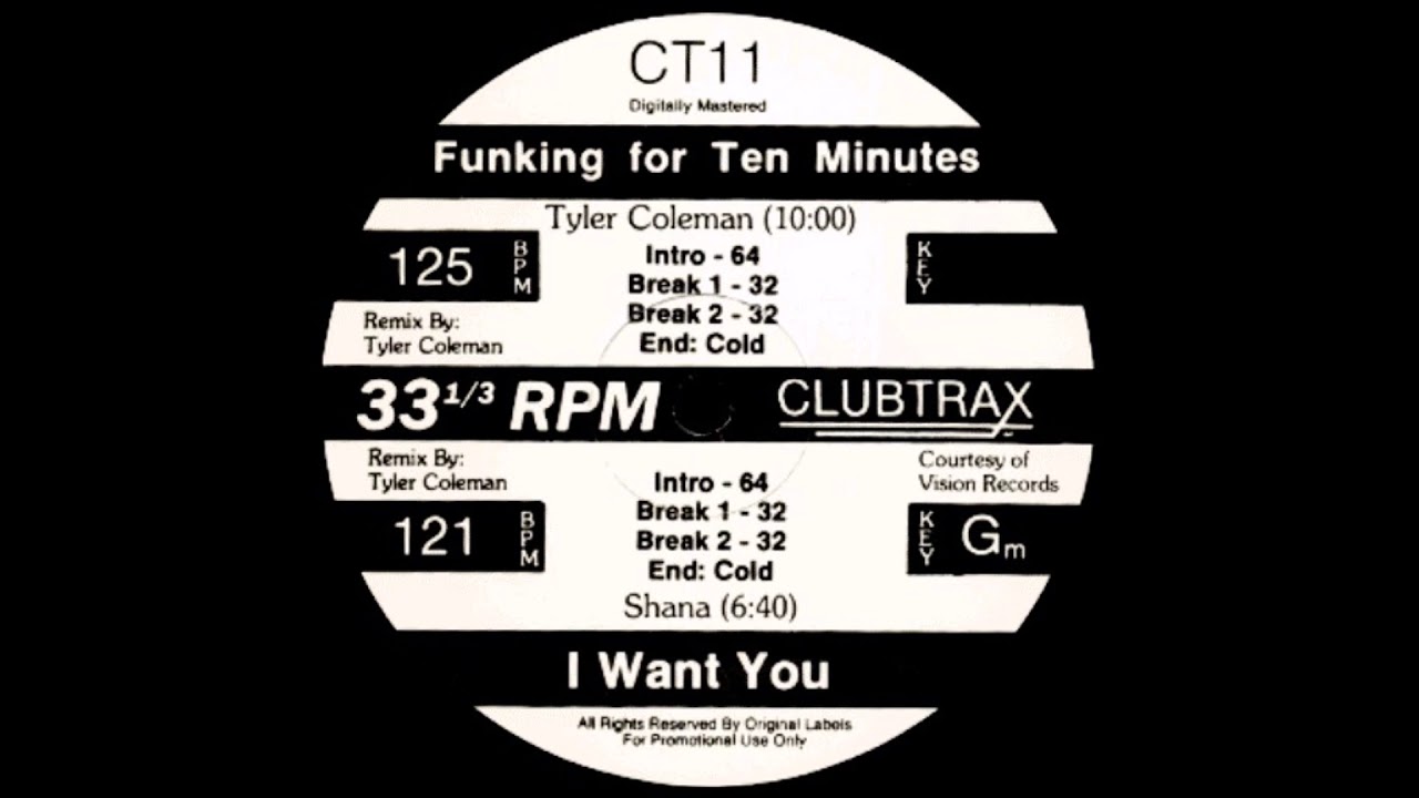 Shana - I Want You - Clubtrax